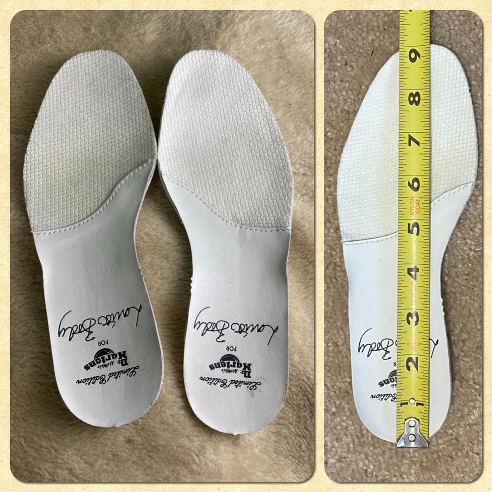 SOLD SOLD Dr Martens LE  White Leather boot - Picture 10 of 12